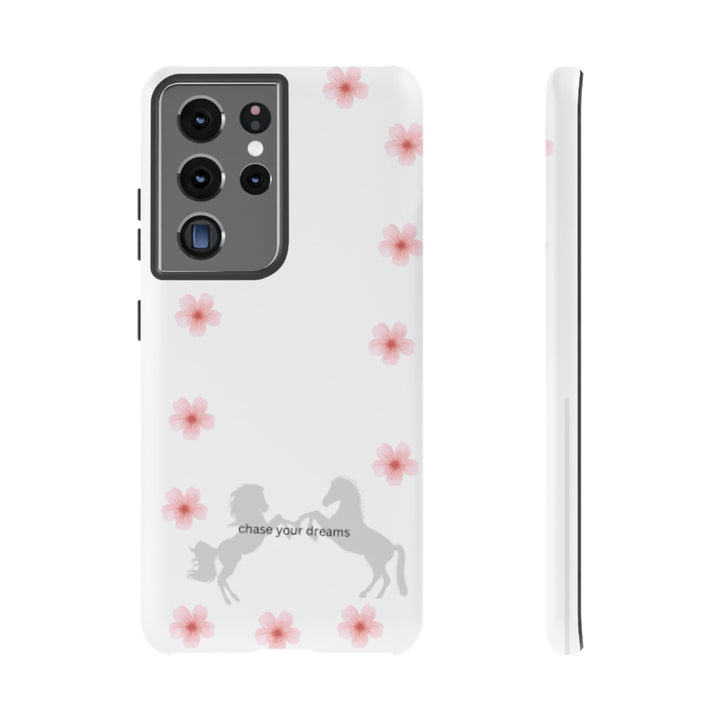 Chase Your Dreams Floral Phone Case
