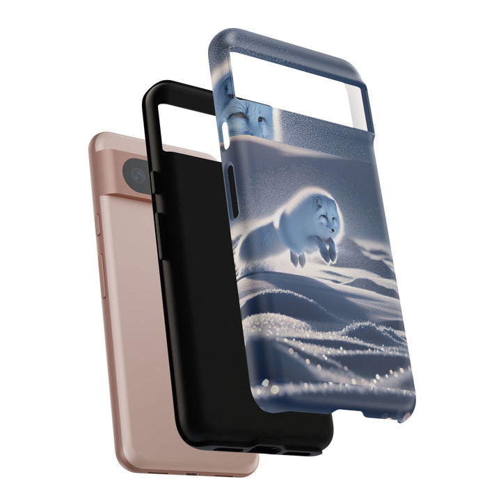 Cute Arctic Fox Phone Case – Tough Protective Cover for Animal Lovers