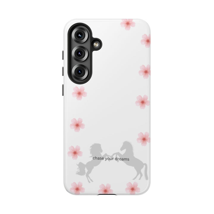Chase Your Dreams Floral Phone Case