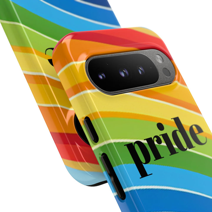 Pride Phone Case - Rainbow Gradient, LGBTQ+ Accessory, Colorful Phone Cover, Unique Gift for Pride Month, Phone Protection