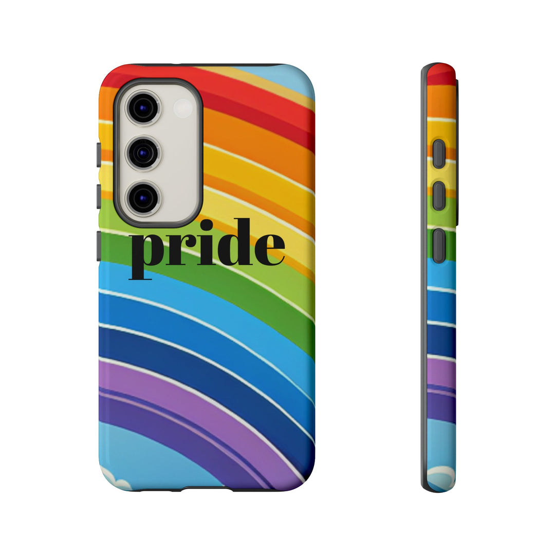 Pride Phone Case - Rainbow Gradient, LGBTQ+ Accessory, Colorful Phone Cover, Unique Gift for Pride Month, Phone Protection