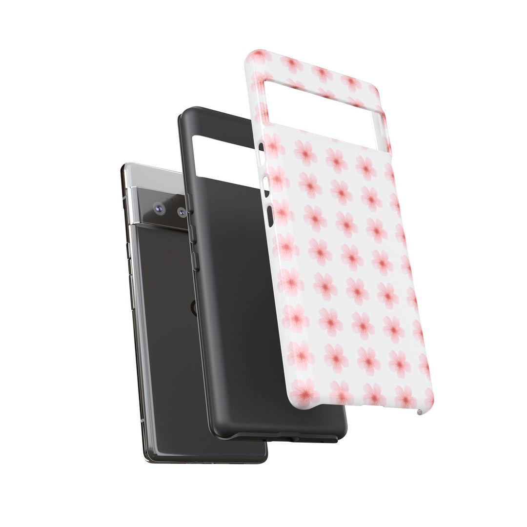 Cherry Blossom Tough Phone Case - Floral Design for Spring & Summer