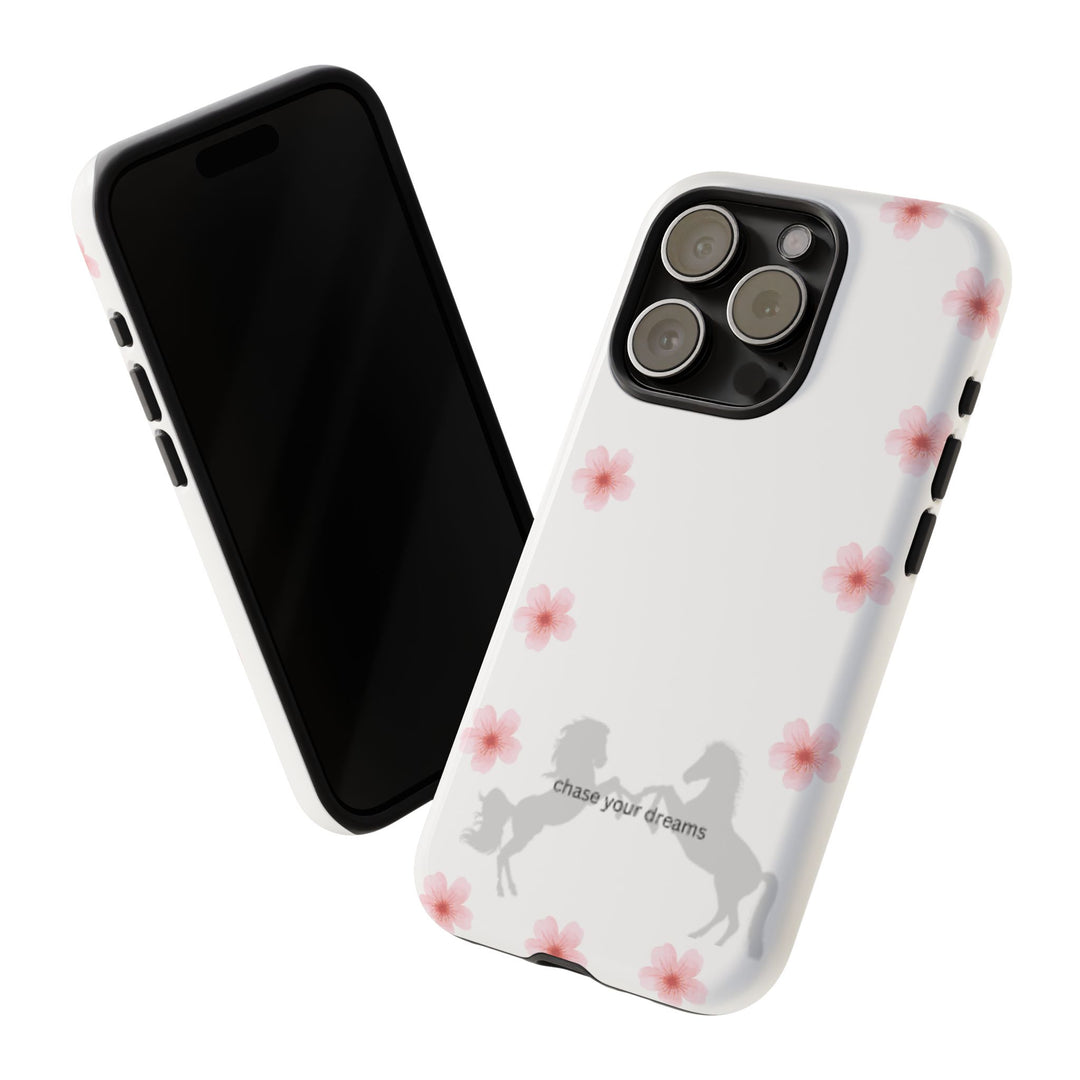 Chase Your Dreams Floral Phone Case