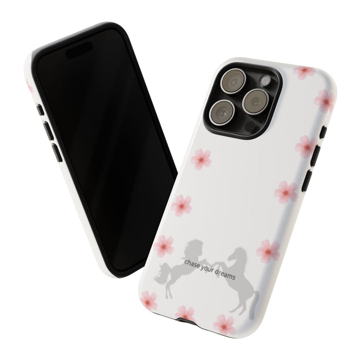 Chase Your Dreams Floral Phone Case