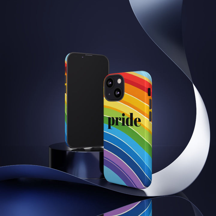 Pride Phone Case - Rainbow Gradient, LGBTQ+ Accessory, Colorful Phone Cover, Unique Gift for Pride Month, Phone Protection