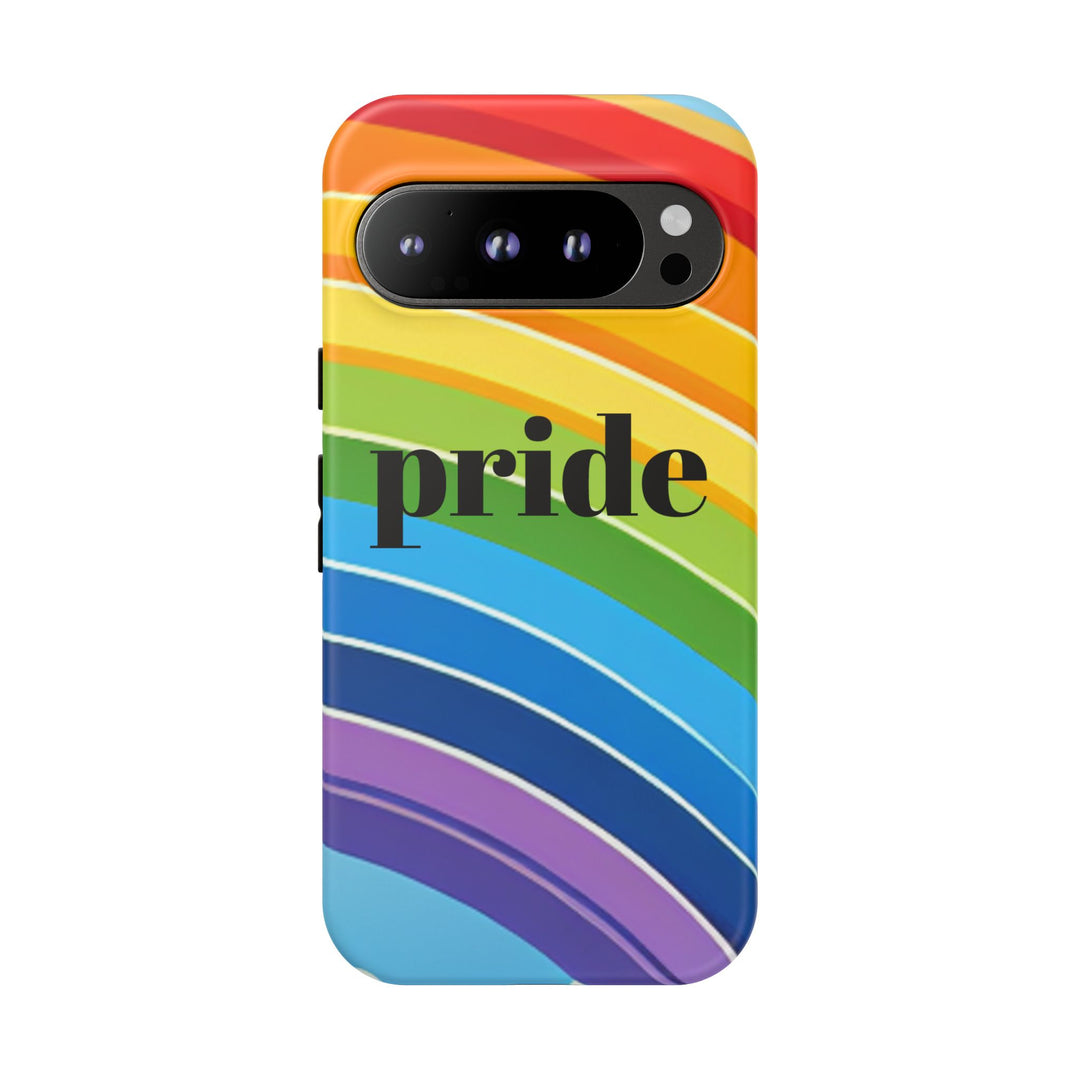 Pride Phone Case - Rainbow Gradient, LGBTQ+ Accessory, Colorful Phone Cover, Unique Gift for Pride Month, Phone Protection