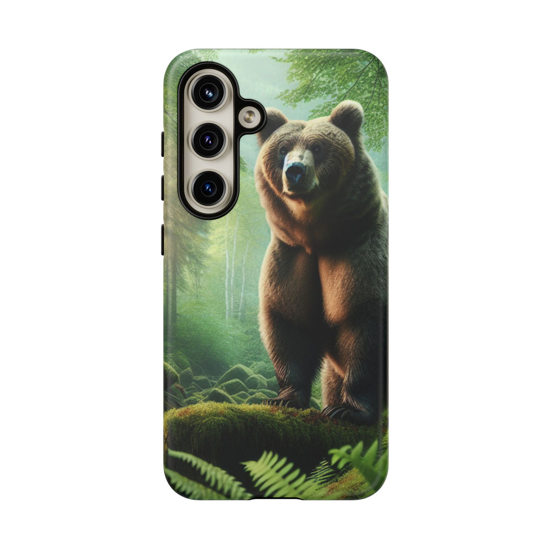 Wildlife Phone Case - Tough Bear Design for Nature Lovers