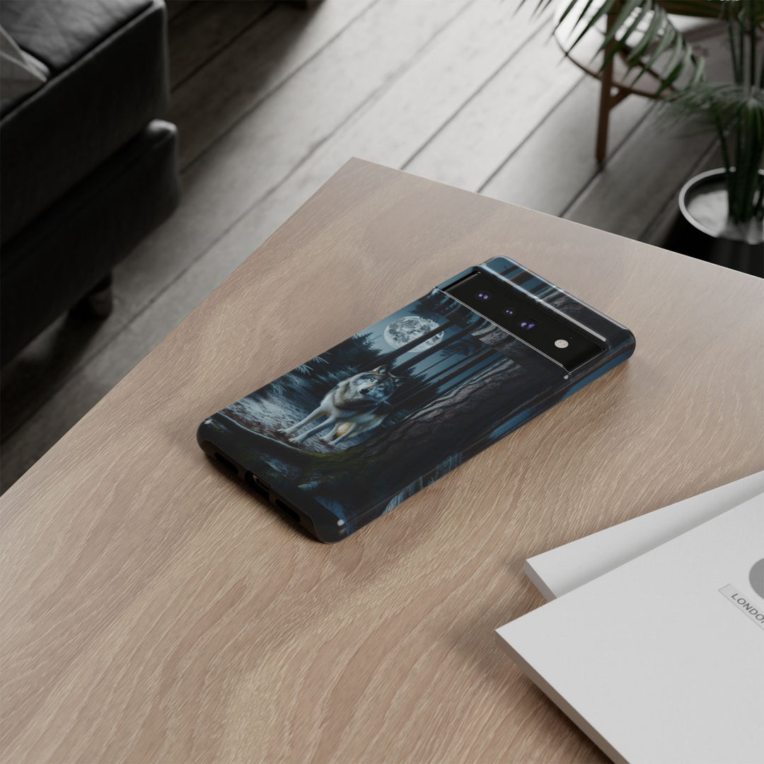 Majestic Wolf Phone Case - Tough Cases for Wildlife Lovers