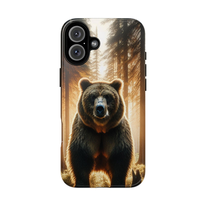 Wildlife Phone Case - Tough Cases with Bear Design, Nature Lover Gift, Animal-Themed Accessories, Eco-Friendly Tech Protection
