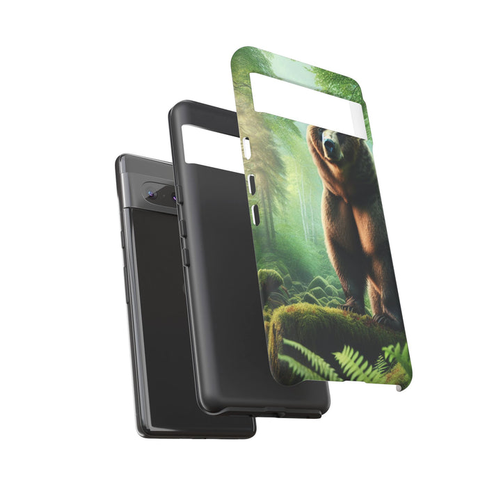 Wildlife Phone Case - Tough Bear Design for Nature Lovers
