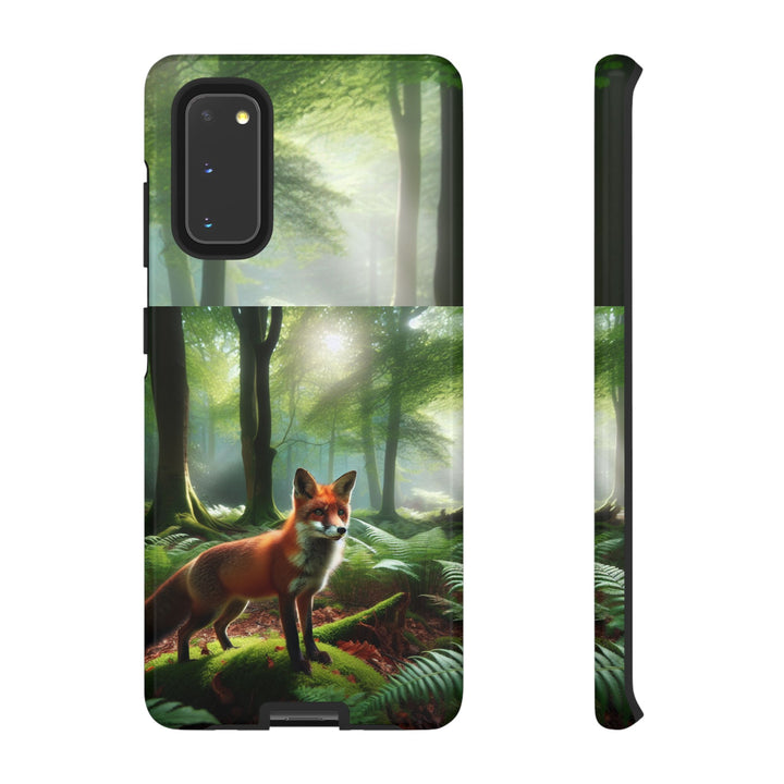 Nature-Inspired Tough Case with Fox Design