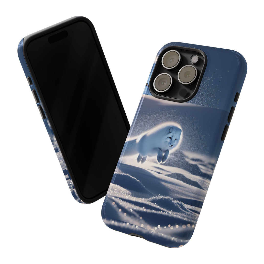 Cute Arctic Fox Phone Case – Tough Protective Cover for Animal Lovers