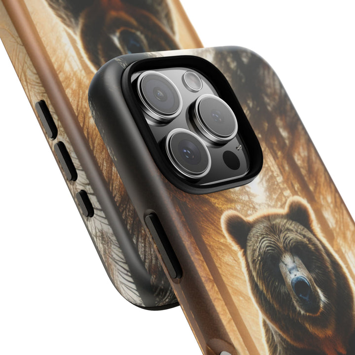 Wildlife Phone Case - Tough Cases with Bear Design, Nature Lover Gift, Animal-Themed Accessories, Eco-Friendly Tech Protection