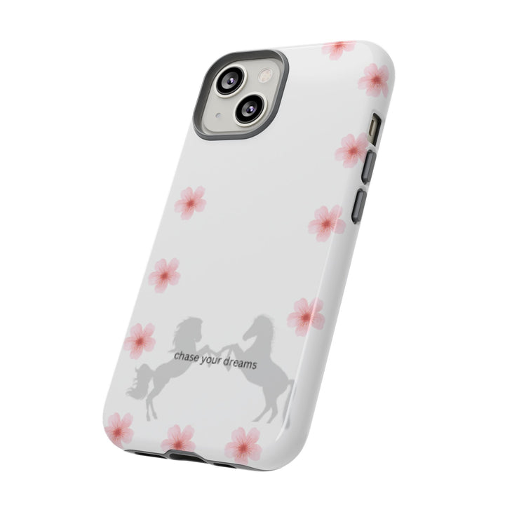 Chase Your Dreams Floral Phone Case