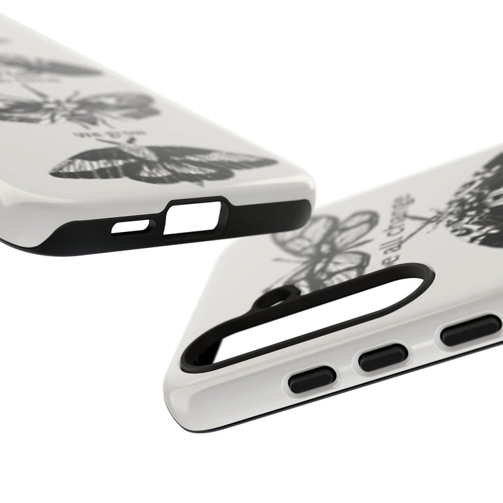 Inspirational Phone Case - We All Change With Time - Tough Cases for Nature Lovers