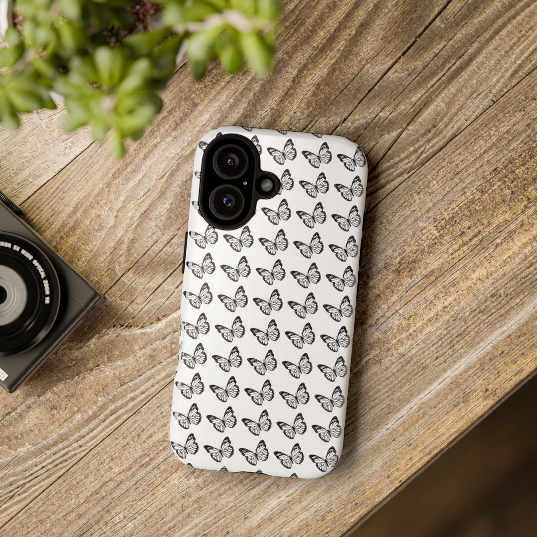 Butterfly Phone Case - Elegant Tough Case for Nature Lovers