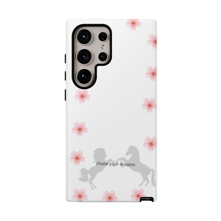 Chase Your Dreams Floral Phone Case