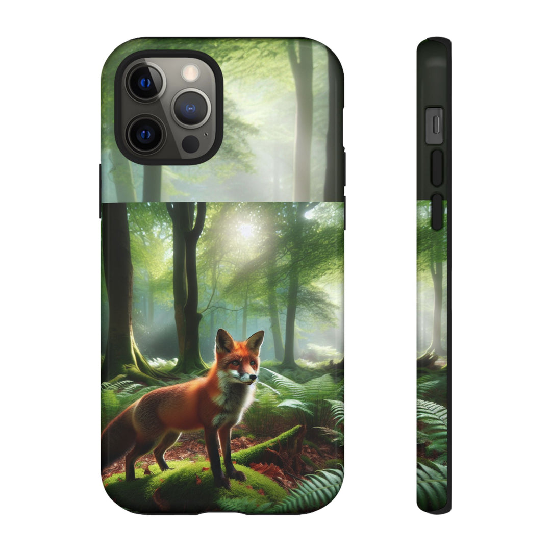 Nature-Inspired Tough Case with Fox Design