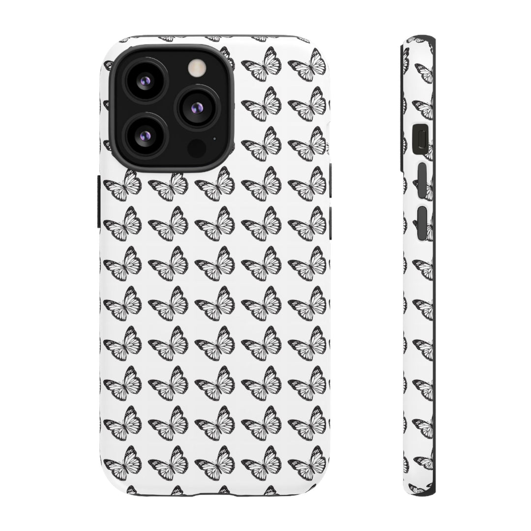 Butterfly Phone Case - Elegant Tough Case for Nature Lovers