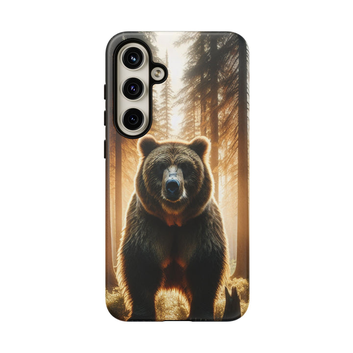 Wildlife Phone Case - Tough Cases with Bear Design, Nature Lover Gift, Animal-Themed Accessories, Eco-Friendly Tech Protection