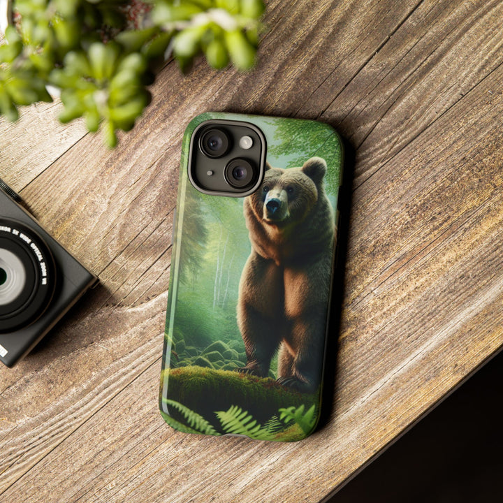 Wildlife Phone Case - Tough Bear Design for Nature Lovers