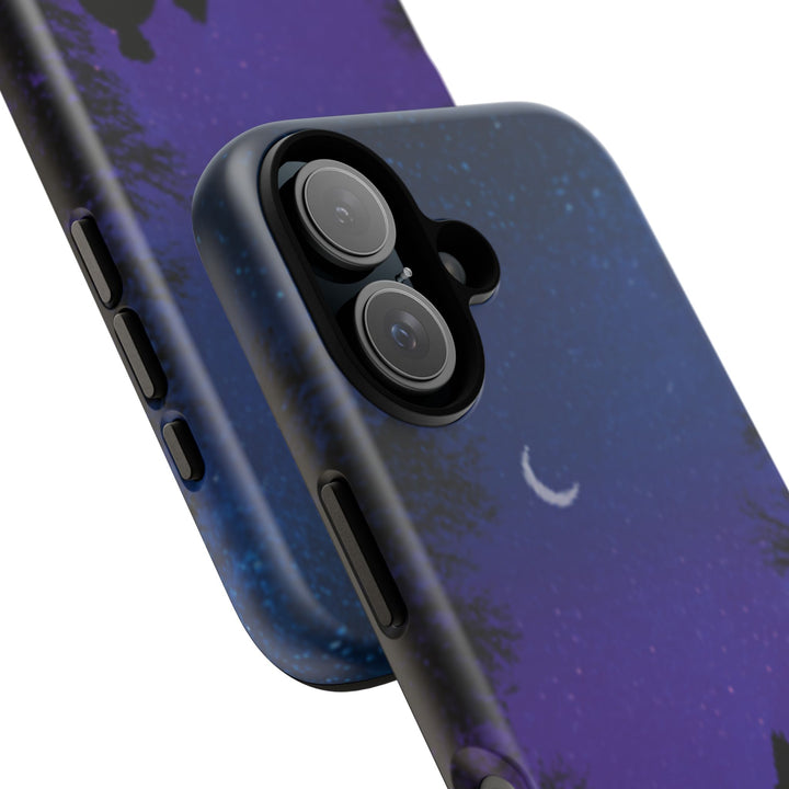 Starry Night Phone Case for Dog Lovers
