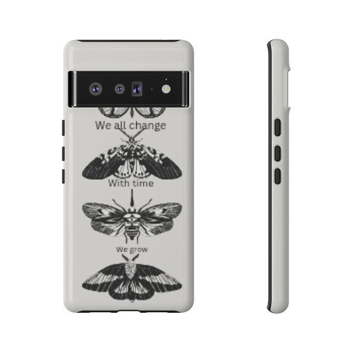 Inspirational Phone Case - We All Change With Time - Tough Cases for Nature Lovers