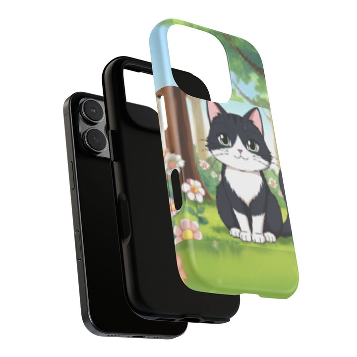 Cute Ai Cat Phone Case - Tough Cases for Animal Lovers
