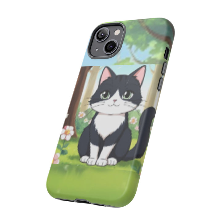 Cute Ai Cat Phone Case - Tough Cases for Animal Lovers