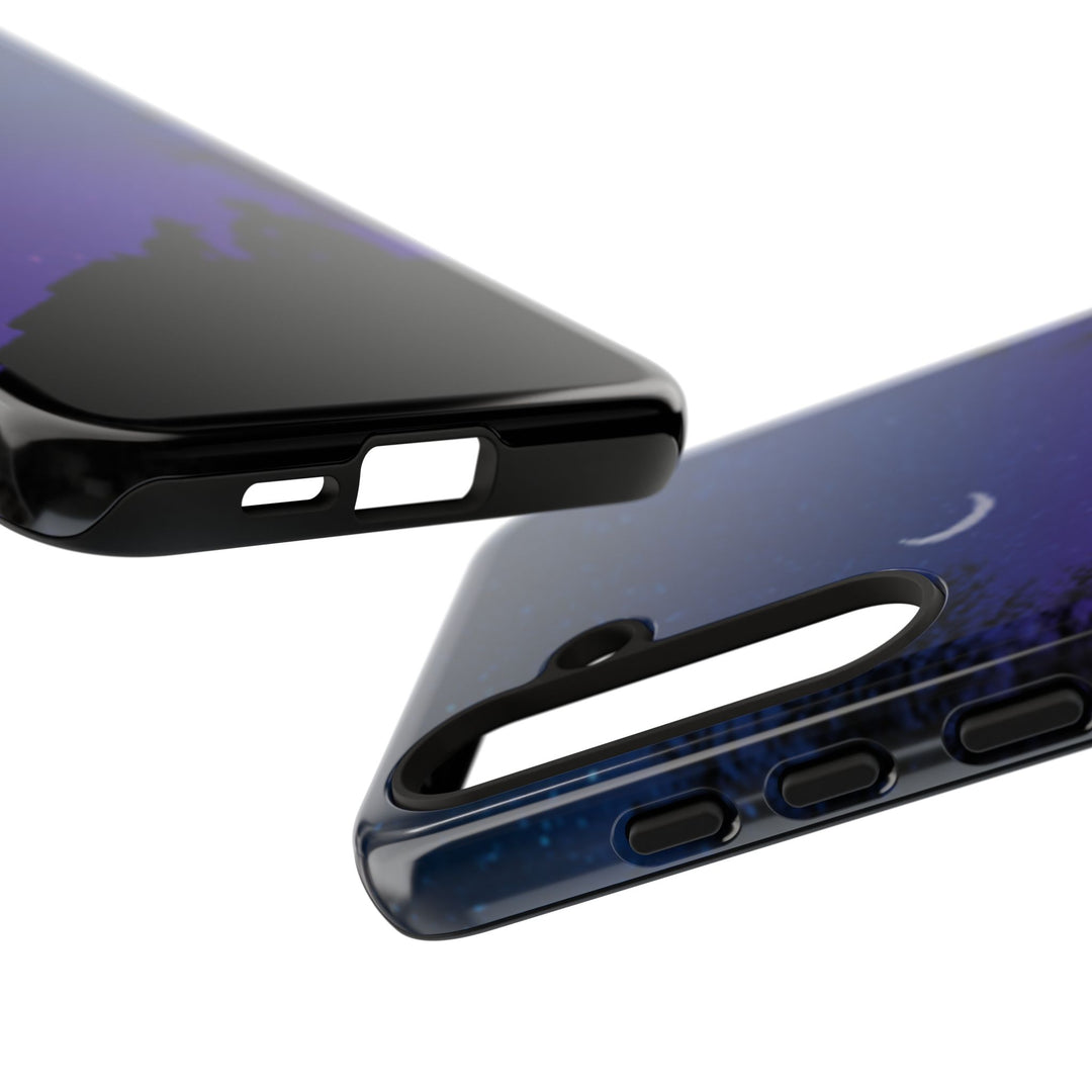 Starry Night Phone Case for Dog Lovers