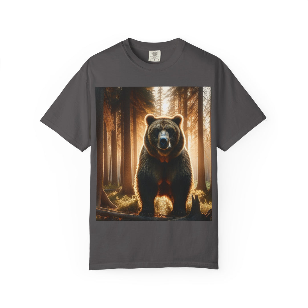 Nature-Inspired Bear Graphic Unisex T-Shirt