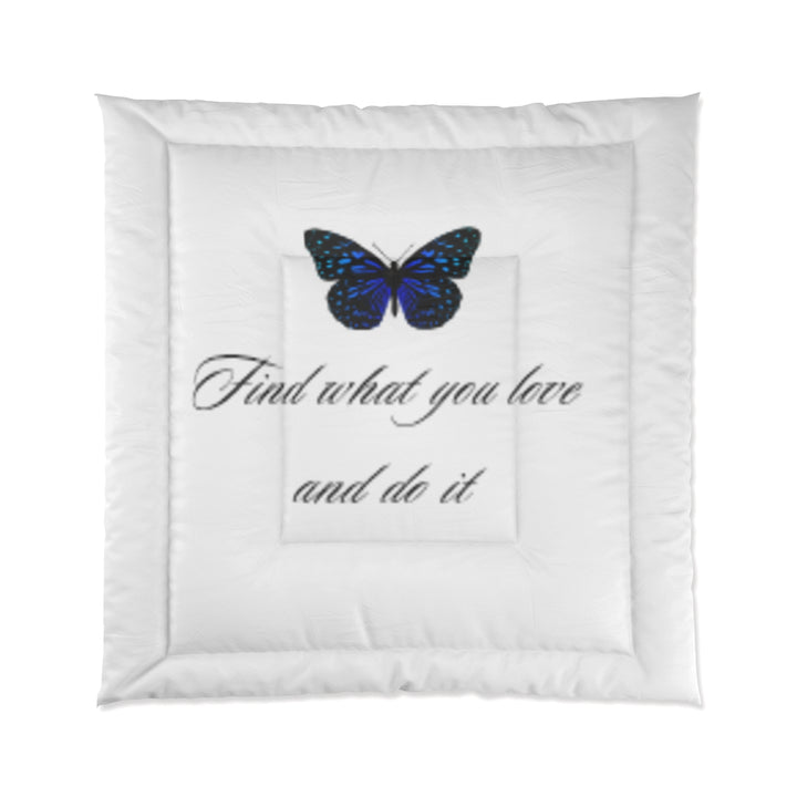 butterfly insperational Comforter