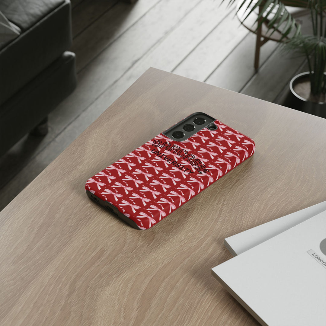 Sarcasm University Phone Case - Tough & Stylish Accessory for Sarcasm Lovers