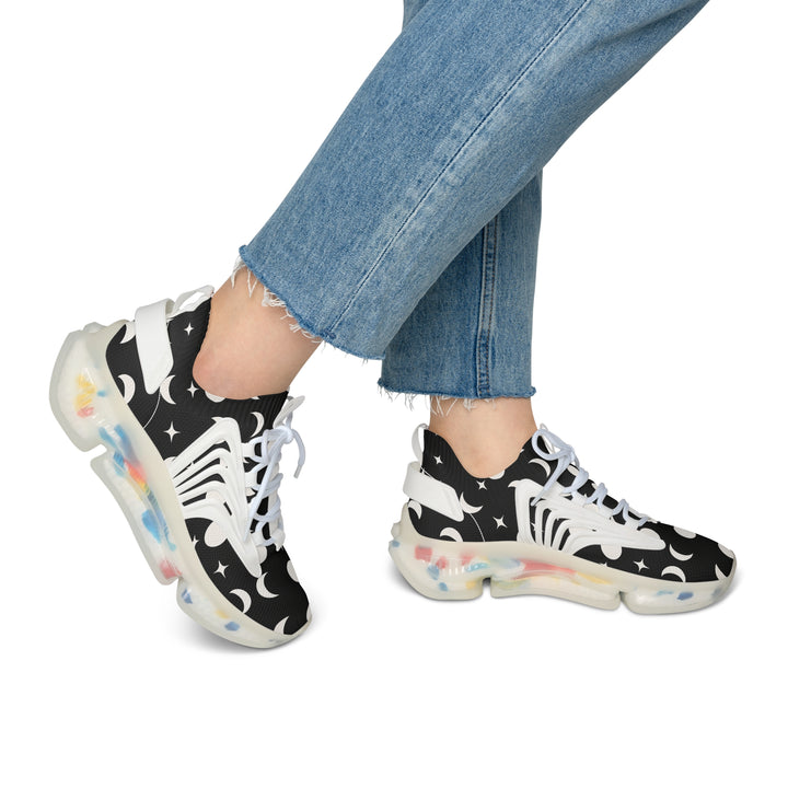 Moon Phases Mesh Sneakers