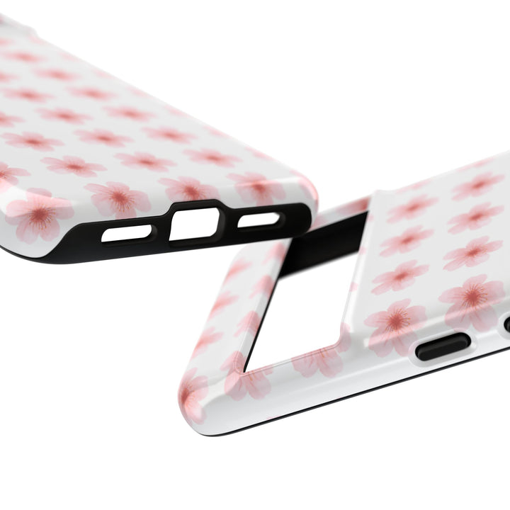 Cherry Blossom Tough Phone Case - Floral Design for Spring & Summer