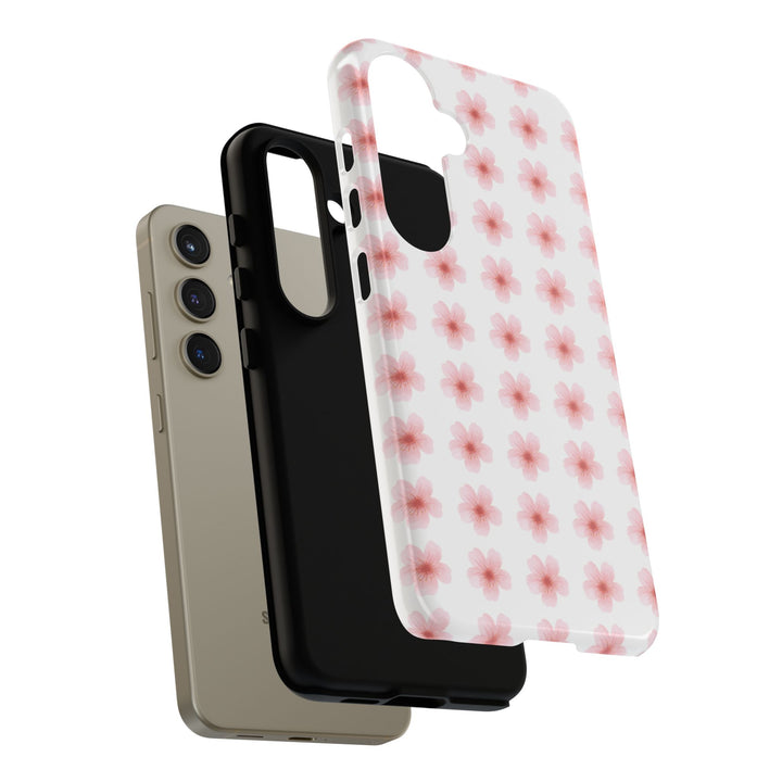 Cherry Blossom Tough Phone Case - Floral Design for Spring & Summer
