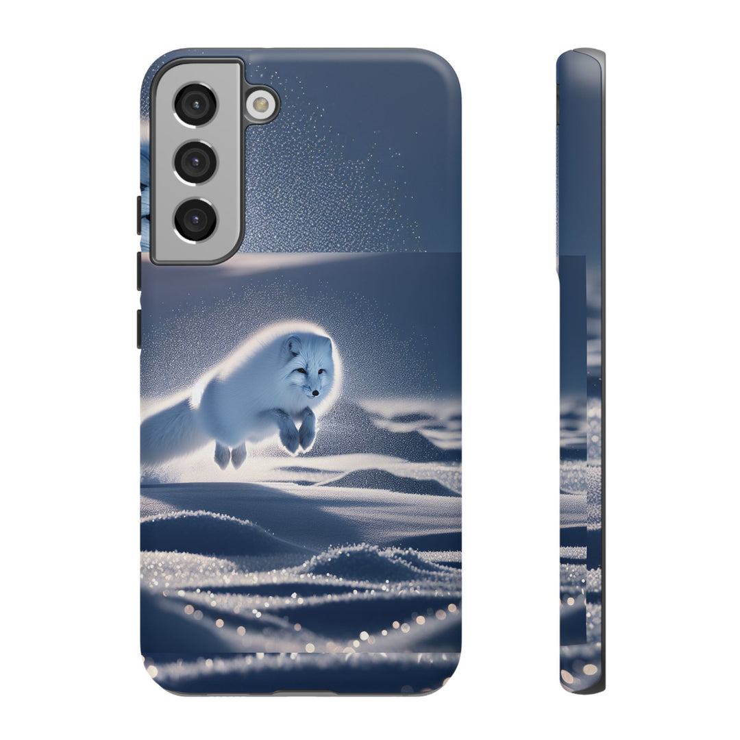 Cute Arctic Fox Phone Case – Tough Protective Cover for Animal Lovers