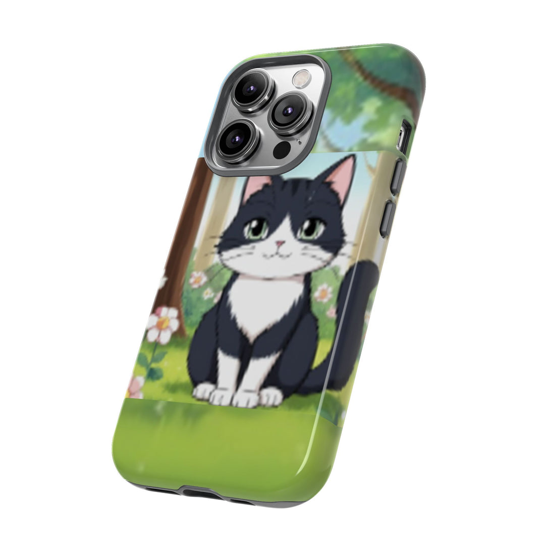 Cute Ai Cat Phone Case - Tough Cases for Animal Lovers