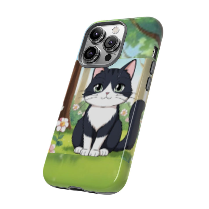 Cute Ai Cat Phone Case - Tough Cases for Animal Lovers