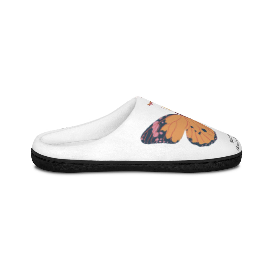 Butterfly & Sunflower Women's Indoor Slippers - Cozy Gifts for Her