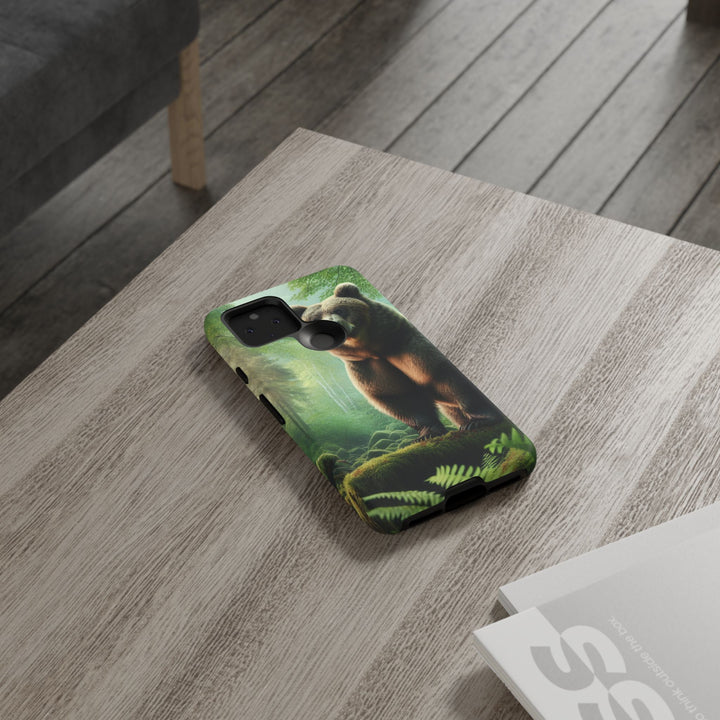 Wildlife Phone Case - Tough Bear Design for Nature Lovers