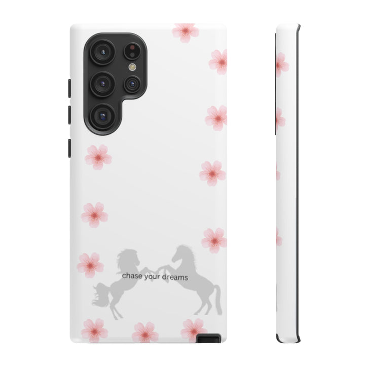 Chase Your Dreams Floral Phone Case
