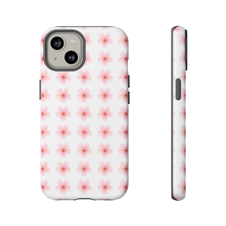 Cherry Blossom Tough Phone Case - Floral Design for Spring & Summer