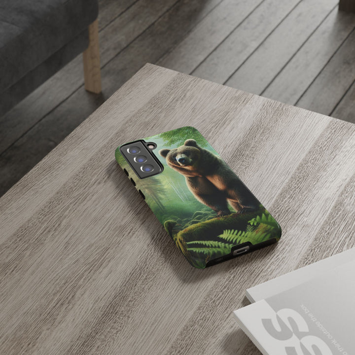 Wildlife Phone Case - Tough Bear Design for Nature Lovers