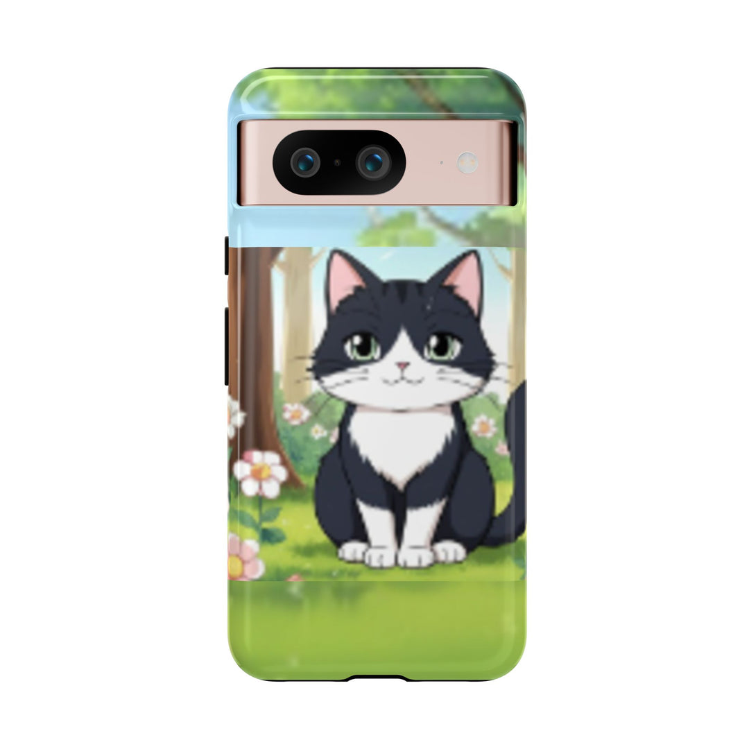 Cute Ai Cat Phone Case - Tough Cases for Animal Lovers