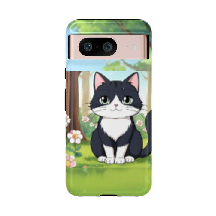Cute Ai Cat Phone Case - Tough Cases for Animal Lovers