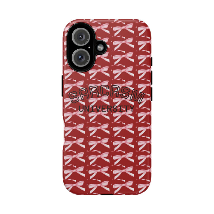 Sarcasm University Phone Case - Tough & Stylish Accessory for Sarcasm Lovers
