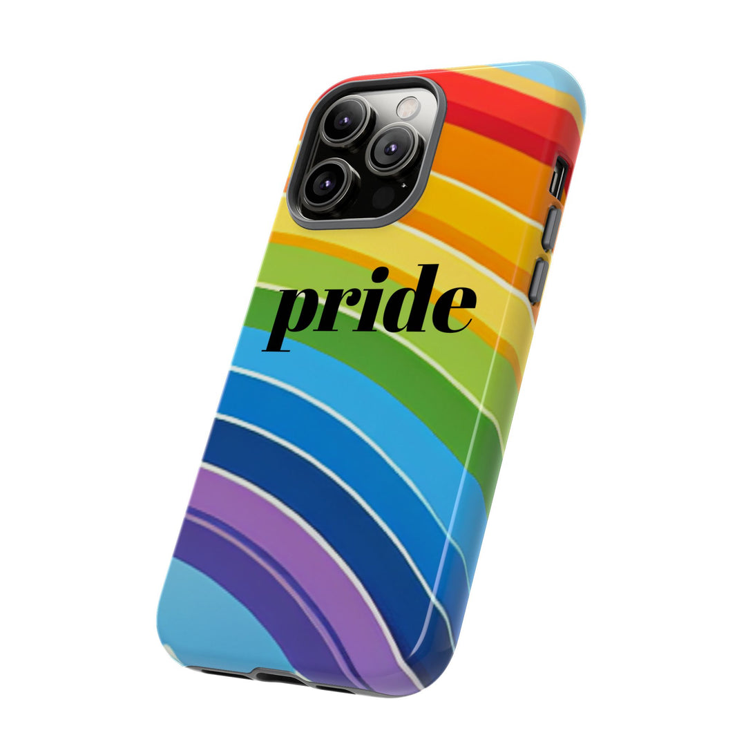 Pride Phone Case - Rainbow Gradient, LGBTQ+ Accessory, Colorful Phone Cover, Unique Gift for Pride Month, Phone Protection