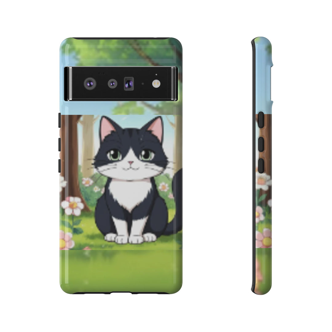 Cute Ai Cat Phone Case - Tough Cases for Animal Lovers