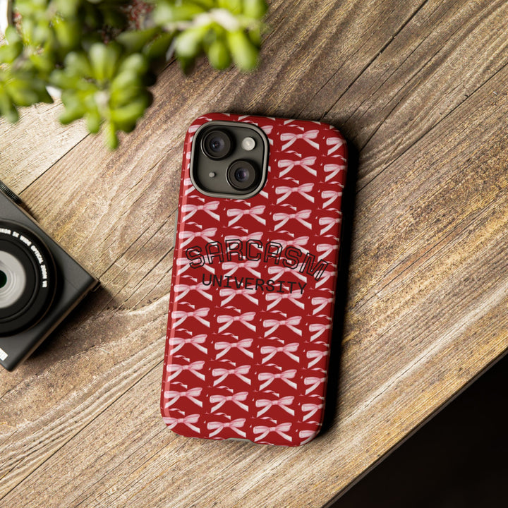 Sarcasm University Phone Case - Tough & Stylish Accessory for Sarcasm Lovers